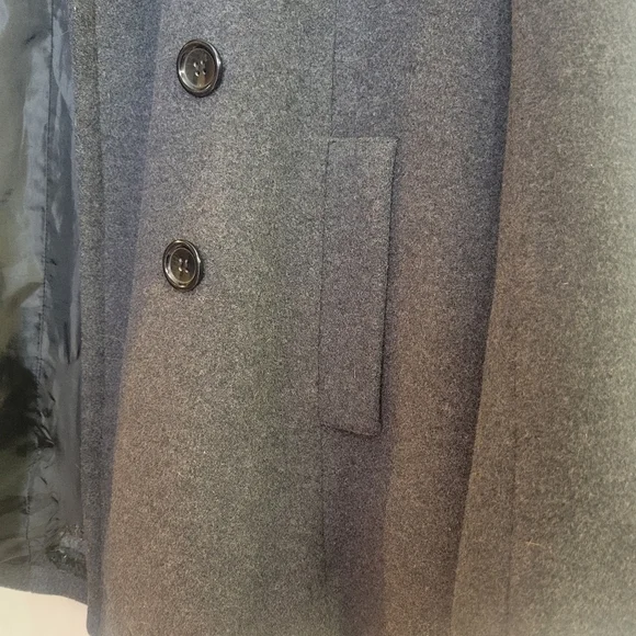 Wool/ Cashmere/Nylon Blend Coat women 16 - Picture 6 of 11